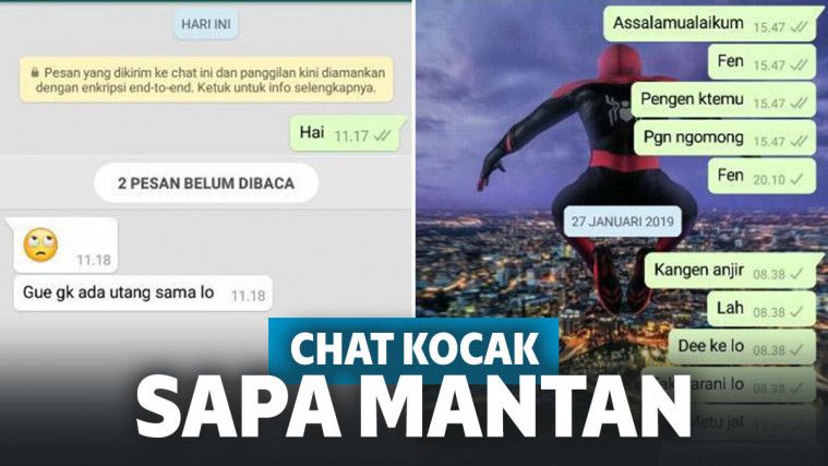 Deretan Chat “Sapa Mantan” Ini Bikin Kamu Tersenyum Kecut!