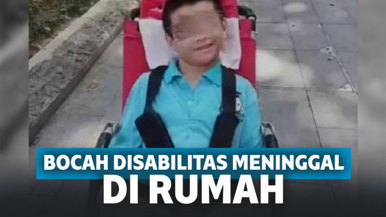 Yan Cheng, remaja penyandang disabilitas yang ditinggal sendirian di rumah saat virus Corona merebak.