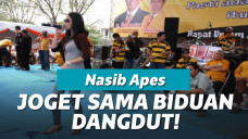 Aksi Biduan Dangdut