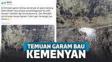 Taburan garam di lokasi tes SKD CPNS