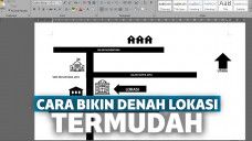 Cara buat denah lokasi undangan