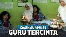 kasih surprise guru