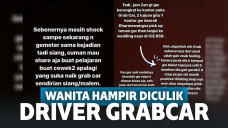 Wanita ini hampir diculik sopir Grabcar