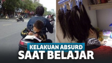 Absurd! Begini Gaya Kocak Orang Yang Sedang Belajar!