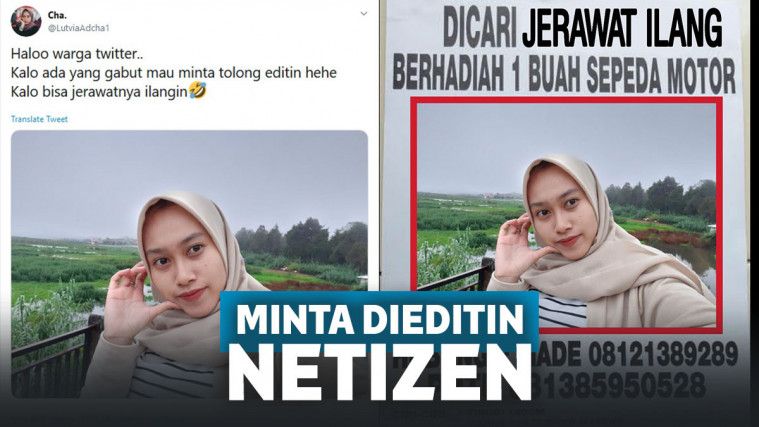 Hijabers Ini Minta Editin Foto ke Netizen, Hasilnya Pun Bikin Tepok Jidat!