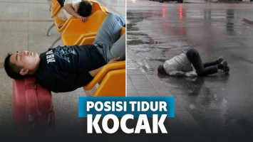 Udah Nggak Tahan! Berikut Foto Orang Ngantuk Berat Bikin Ngakak Parah!