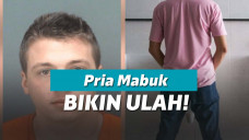 Pria kencing sembarangan