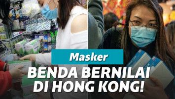 Masker Tangkal Virus Corona