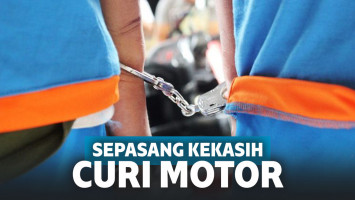 Partner In Crime! Tak Punya Modal Nikah, Sepasang Kekasih di Padang Kompak Curi Motor