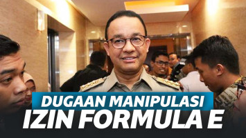 Anies Dituding Manipulasi Soal Izin Formula E di Monas