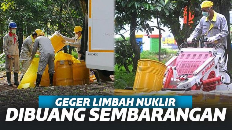 Heboh Limbah Nuklir Dibuang Sembarangan di Perumahan Warga Tangerang