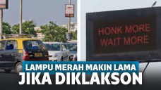 Uji Kesabaran! Lampu Merah Ini Akan Semakin Lama Jika Diklakson, Netizen: Layak di Jakarta