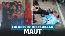 Pilu! 5 Hari Lagi Menikah, Pria Ini Menangis Histeris Usai Calon Istrinya Tewas Kecelakaan