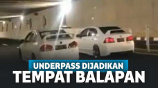 Balap liar di underpass YIA