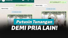 Patah hati diselingkuhi tunangan