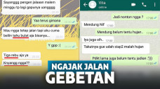 Ngakak! 5 Chat Ajak Jalan Gebetan Ini Penuh Drama, Bikin Geregetan