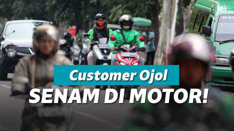 Ojol Beraksi di Jalanan