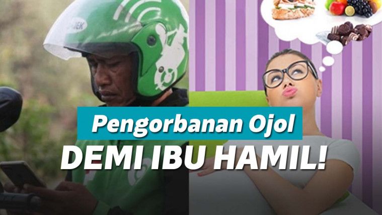 Ilustrasi wanita hamil ngidam makanan