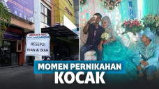 6 Momen Kocak Ini Bikin Pernikahan Jadi Gagal Sakral!