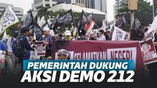 Aksi Demo 212 di Patung Kuda, Menko Polhukam: Bagus Saya Dukung