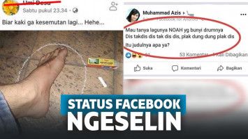Ngeselin! Deretan Unggahan Status Facebook yang Gagal Paham Ini Bikin Tepuk Jidat!