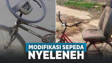 11 Modifikasi Sepeda Super Nyeleneh Ini Ngocok Perut Abis!