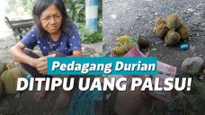 Penjual durian kena tipu