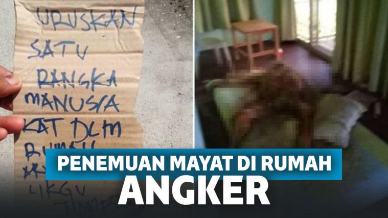 Geger Penemuan Mayat di Rumah Kosong Berkat Selembar Karton!