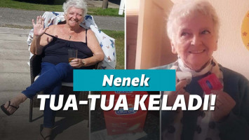 Nenek malah beli kondom