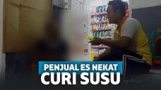 Penjual es nekat curi susu formula