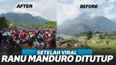 Viral Karena Mirip New Zealand, Kini Ranu Manduro Feeling Good Ditutup