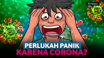 Indonesia positif corona, masyarakat tak perlu panik