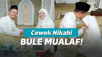 Khalies Hami Hamzah menikah dengan bule Italia