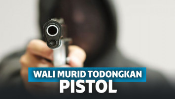 Tak Terima Ponsel Anak Disita, Wali Murid di Jambi Todongkan Pistol dan Pukul Guru