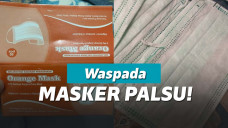 Oknum menjual masker bekas