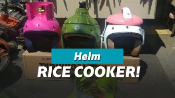 Helm Ojol Bentuk Unik