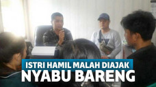 Para pelaku saat dimintai keterangan polisi