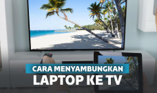 cara menyambungkan laptop ke TV