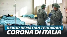 Rekor Kematian akibat Corona Pecah, 368 Orang Tewas Dalam Sehari di Italia