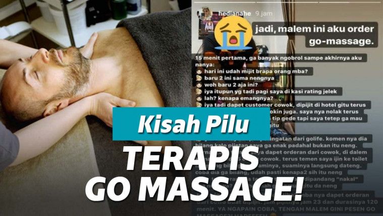 Mitra GoMassage diajak mesum oleh customer