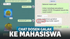 7 Deretan Chat Dosen Galak kepada Mahasiswa Ini Kocak Sekaligus Ngenes!