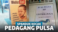 6 Spanduk Unik dari Para Pedagang Pulsa Ini Bikin Geleng-Geleng Kepala!