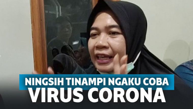 Ningsih Tinampi mengaku masukan corona ke tubuhnya