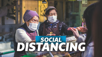 arti social distancing