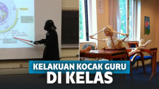 Menjadi guru nggak harus galak dan serius melulu.