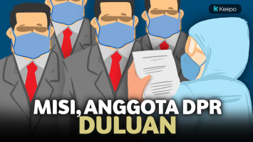 Ilustrasi tes corona
