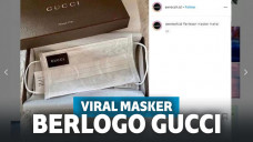 Heboh Masker Berlogo Gucci, Netizen: "Mencegah Terciumnya Aroma Kemiskinan"