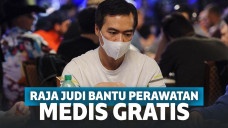 Menang Poker 28 M, Raja Judi Indonesia Sumbangkan Uang Kemenangan hingga Sediakan Perawatan Medis