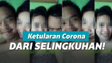 Ilustrasi pasangan berselingkuh di tengah wabah corona