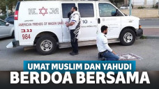 Momen Indah di Tengah Wabah Corona, Umat Muslim dan Yahudi Kedapatan Berdoa Bersama!